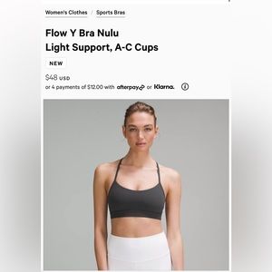 Lululemon Flow Y Nulu Bra